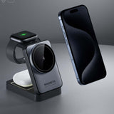 Fast-charging Multi-function Magnetic Wireless Phone Charger