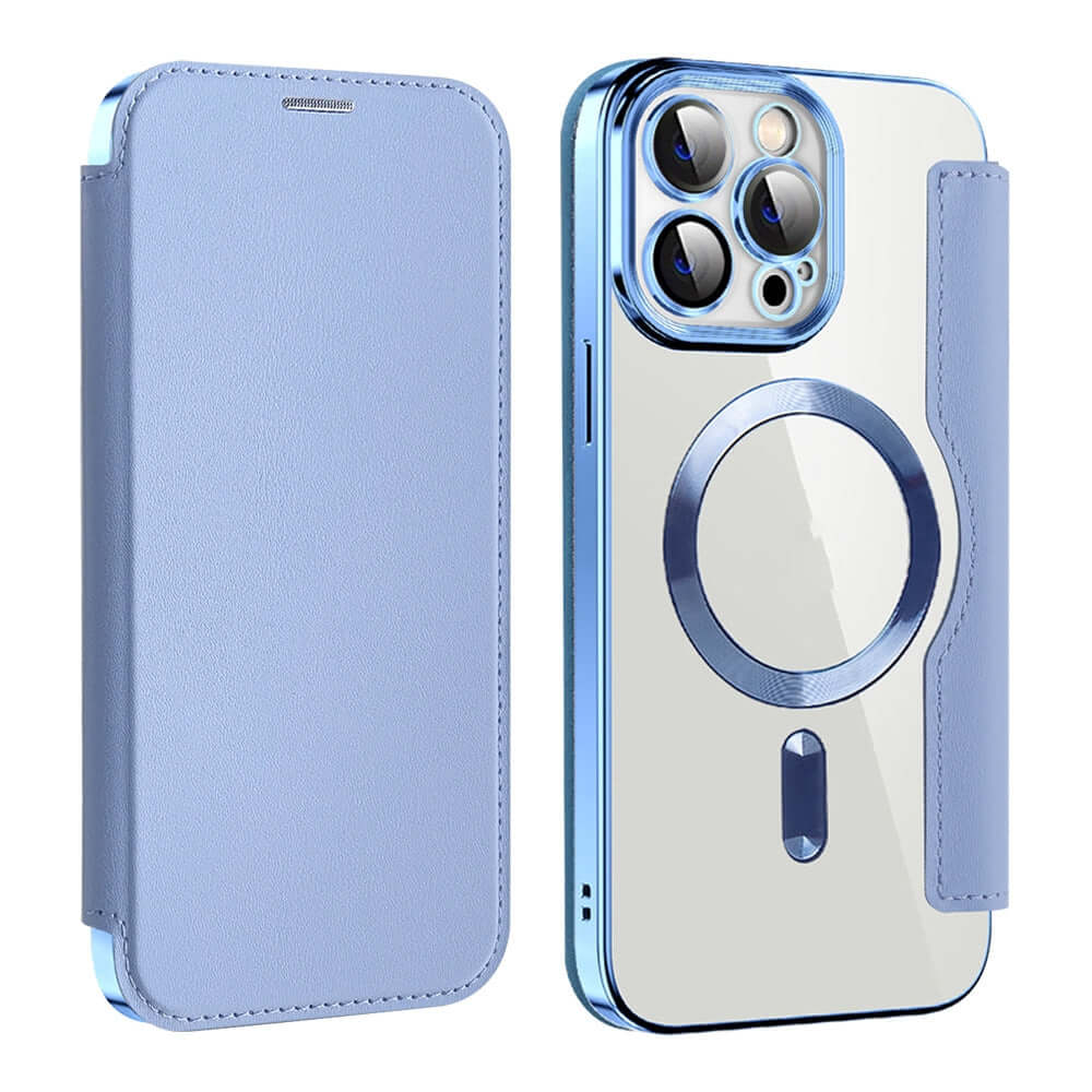 Magnetic Card Wireless Charger Wallet Phone Case