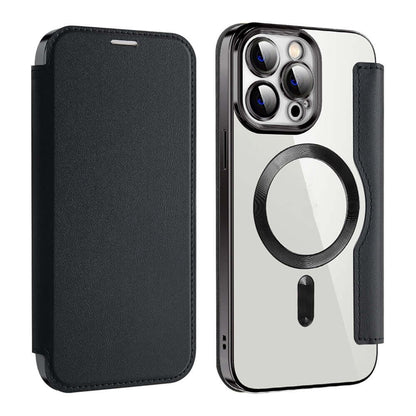 Magnetic Card Wireless Charger Wallet Phone Case