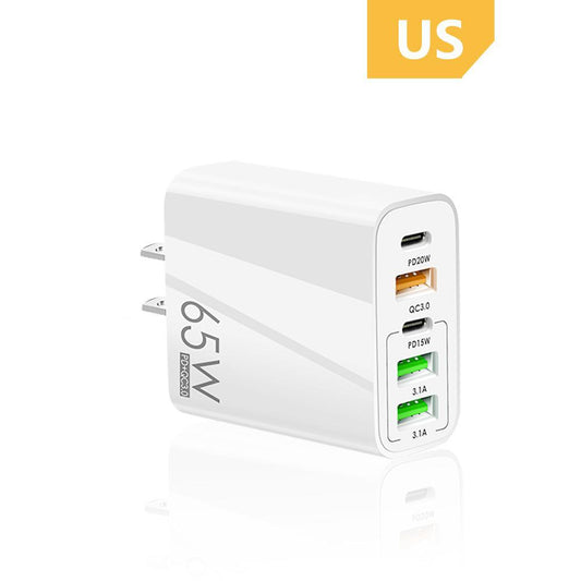 5V3.1A British standard PD+3USB multi-port adapter